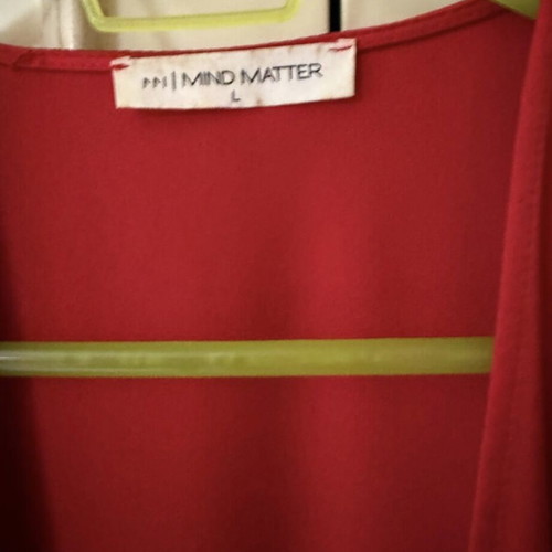 Mind Matter mini satin dress red like new