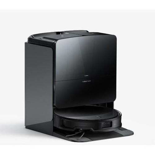 Roborock Saros 10R robot vacuum with mop and self-cleaning station