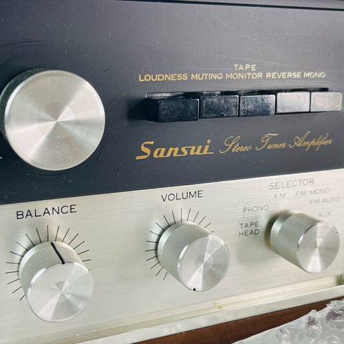 Sansui Solid State Model 2000 AM/FM MPX Stereo Tuner Amplifier like new
