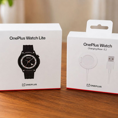 OnePlus Watch Lite Ανοξείδωτο Ατσάλι 45mm καινούργιο, αδιάβροχο με παλμογράφο