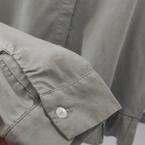 Zara shirt size S like new with ruffles khaki