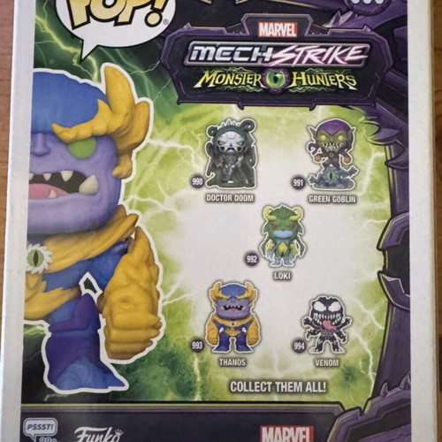 Thanos Funko Pop! figure, new in box, authentic