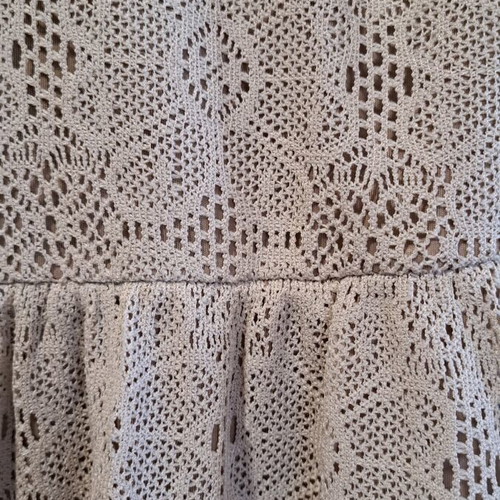 Badila dress like new, beige lace, size M