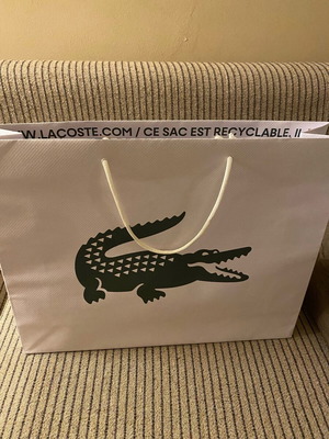 Lacoste Χάρτινη Τσάντα Μεγάλη Αυθεντική