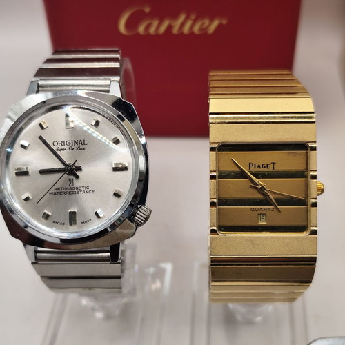 Vintage watches set with boxes and parts