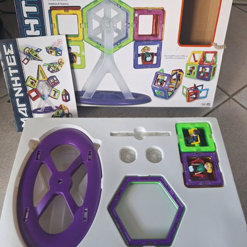Magnet Construction Toy used with proposal book