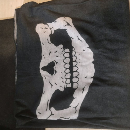 Balaclava Skull Face like new, black and white