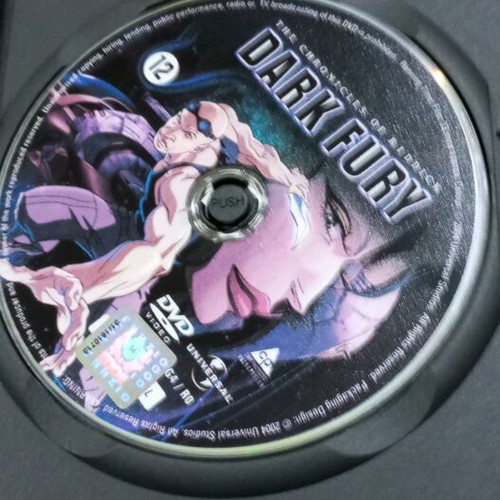 Dark Fury DVD movie used with Greek subtitles