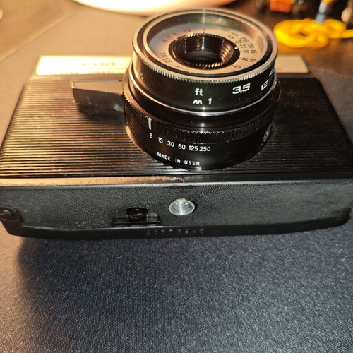 Smena Symbol camera used with case