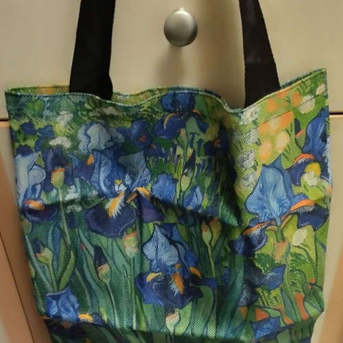 Irides Fabric Shoulder Bag new, blue multicolor