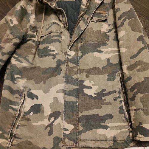 Emerson jacket used, men's large, khaki color
