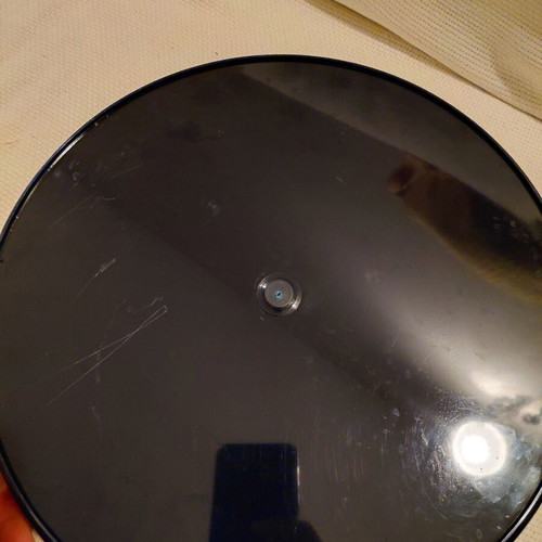 Martini vintage serving tray, round, plastic, 45 cm