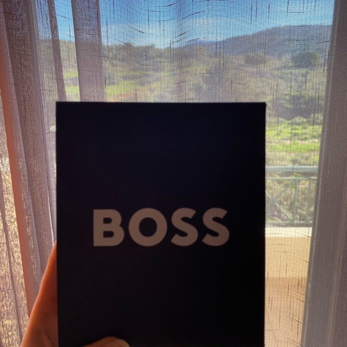 Boss men's automatic wristwatch new silver
