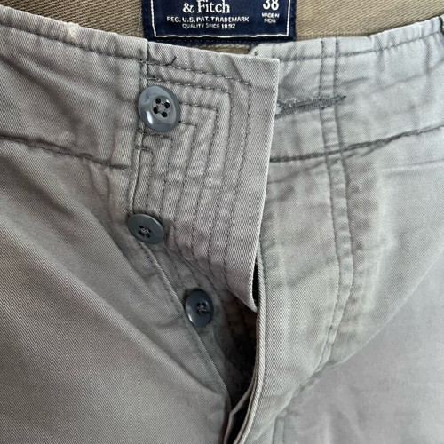 Abercrombie & Fitch Cargo shorts like new, size XL, gray