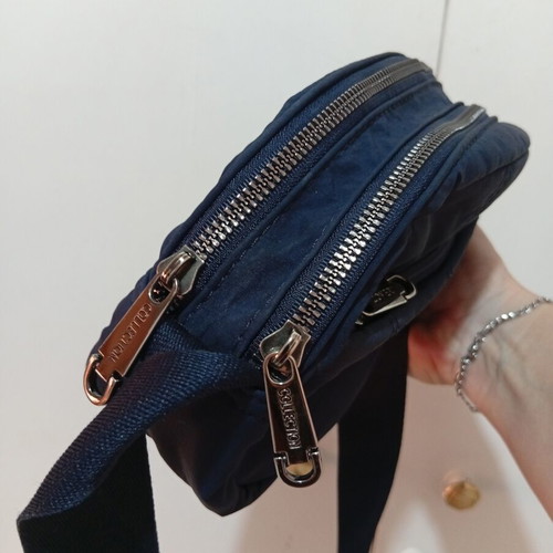 Dark blue shoulder bag, everyday use