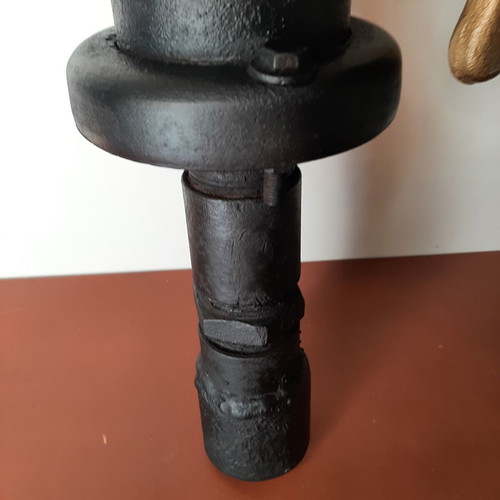 Old Hand Water Pump (Touloumpa) like new, restored vintage decoration
