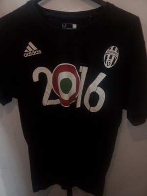 T Shirt Juventus M 2016 Κυπελλούχος μεταχειρισμένη, ξεθωριασμένη