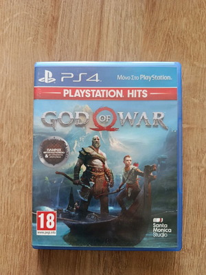 God of War PlayStation 4 game like new with booklets