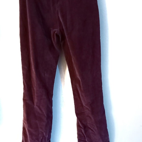 Esti velvet pants used, size 46, elastic