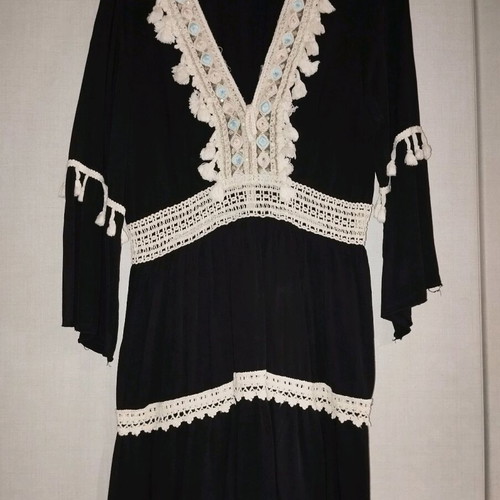 Marlen black dress size M like new