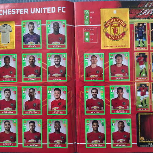 Panini FIFA 365 2020 sticker collection like new