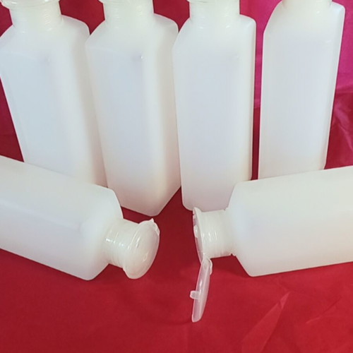 Plastic cosmetic packaging set 6x250ml new