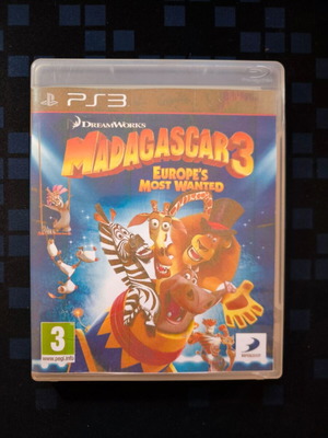 Madagascar 3 Europe's Most Wanted PS3 game, disc only