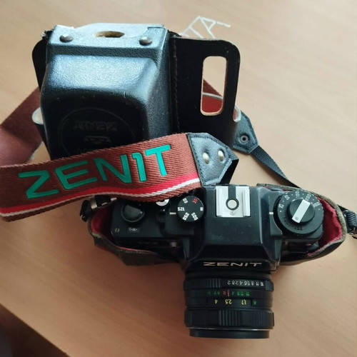 Zenit 12XP Camera with Helios 44M-4 58mm f/2 lens used