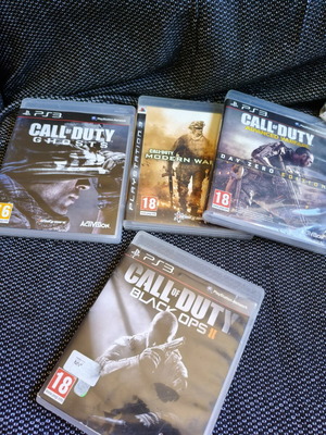 Call of Duty PS3 game set used