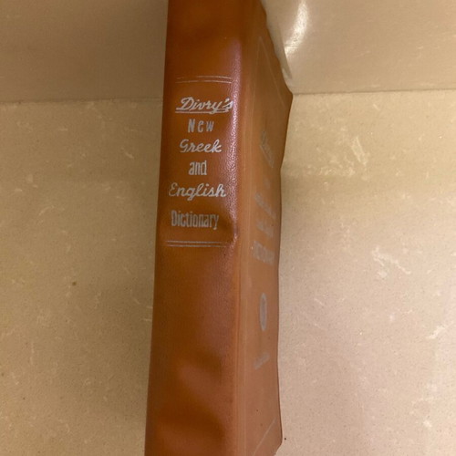 Divry’s vintage 70s English-Greek and Greek-English dictionary used