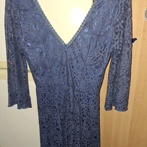 Mini lace dress blue like new