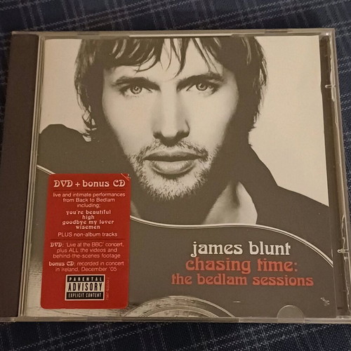 James Blunt Chasing Time: The Bedlam Sessions CD & DVD used, pop