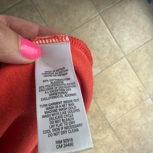 Juicy Couture Toweling Dress, size M, orangered