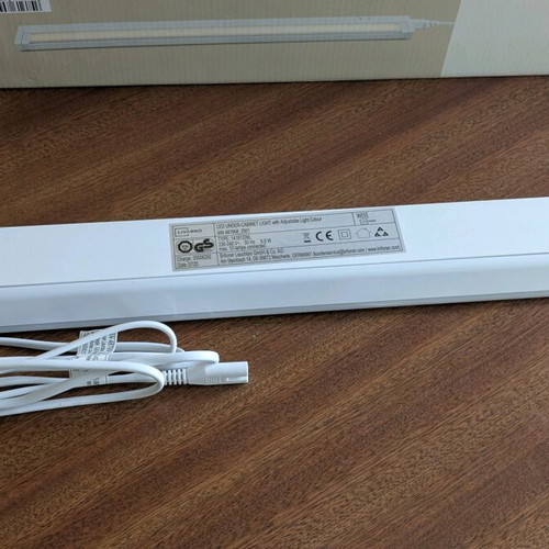 LED bar 54 cm with metal base and 3-position switch, new