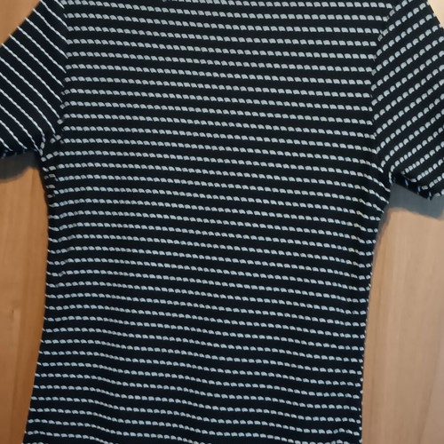 Icn&Angel dress large, like new, black and white, organic cotton