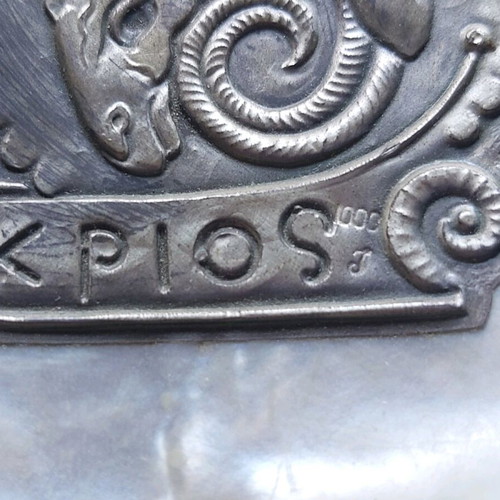 Silver zodiac shell like new (1000 silver)