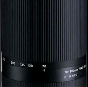 Tamron Full Frame Φωτογραφικός Φακός 70-300mm f/4.5-6.3 Di III RXD