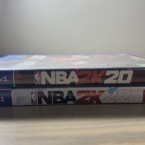 NBA 2k20 and NBA 2k22 PS4 games