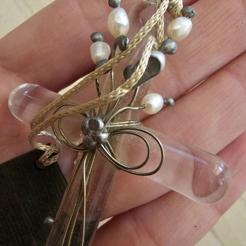 Glass cross used in good condition