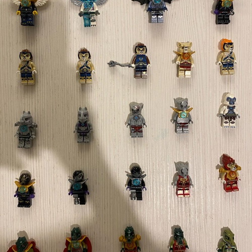 Lego Chima figures used