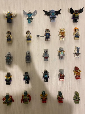 Lego Chima figures used