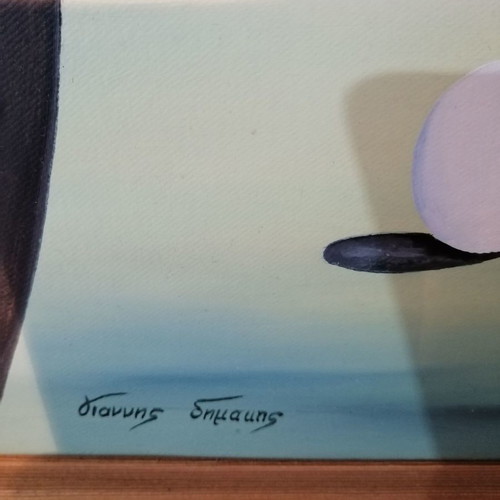 Painting by Giannis Dimakis new with signature