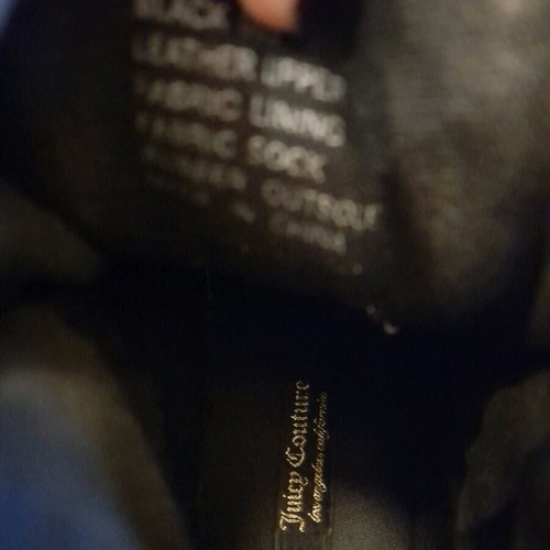 Juicy Couture boots used, quilted, size 39.5, black