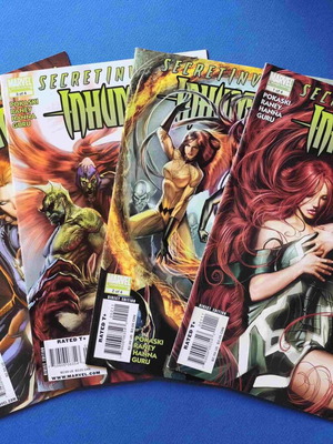 Secret Invasion Inhumans 1-4 σαν καινούργιο, πλήρης σειρά 2008