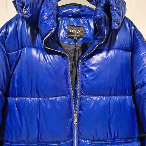 Only winter jacket shiny new, blue, size L