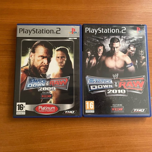 WWE SmackDown vs. Raw 2009-2010 used, pack for PlayStation 2