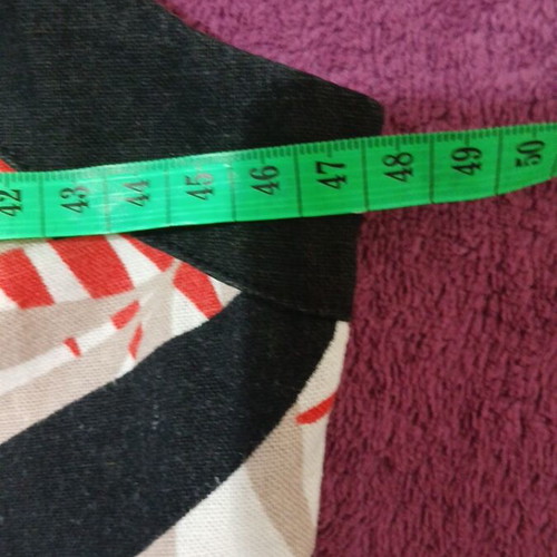 Marks & Spencer dress like new, 55% linen, multicolor, size L