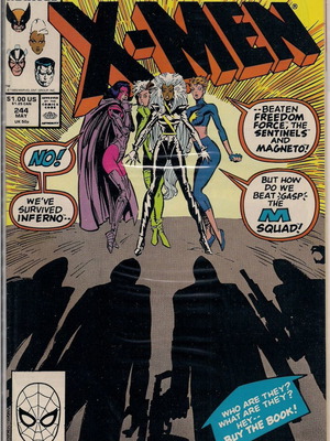 Uncanny X-Men 244 used, English