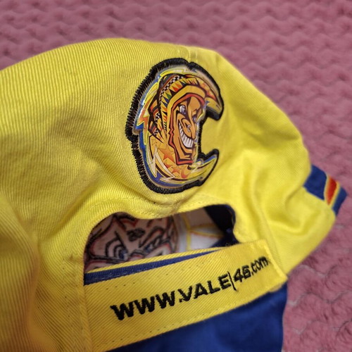 Valentino Rossi hat used, one size, blue, collectible