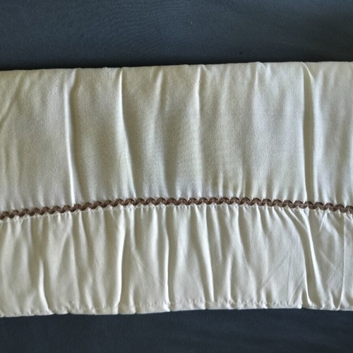 Cot bumper used, cotton, Greek made